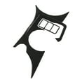 thumbnail image 3 of Console Cup Holder Panel Glossy Black Heat Button Frame Decoration Frame Panel Sticker for 370Z Z34 2009‑up LHD, 3 of 14
