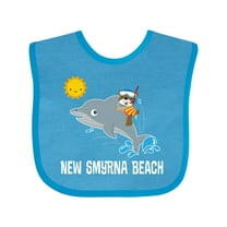 Inktastic New Smyrna Beach Florida Boys or Girls Baby Bib