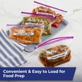 thumbnail image 3 of Hefty Slider Half Gallon Storage Bags, 40 Count, 3 of 10