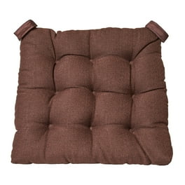 Perfect Performance Delano Set of 2 Memory Foam Chair Cushions Chocolate Brown Walmart