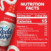 Reddi-wip Original Whipped Topping Made with Real Cream, 13 oz