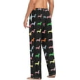 thumbnail image 6 of GZHJMY Cute Cartoon Dog Mens Pajama Pants, Comfortable and Soft Men&nbsp;Pajama&nbsp;Bottoms with Pockets and Drawstring, Christmas New Year Birthday Father's Day, 6 of 7