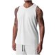 thumbnail image 2 of pstuiky Hombres Tanque, Camiseta de secado rápido de malla de color liso con cuello en V para hombre Chaleco para hombre s, 2 of 7