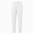 thumbnail image 5 of Women 2 Piece Outfits Sweatsuit Full Zip Hooded Sweatshirt Jacket Jogger Pants Casual Loose Tracksuit Set with Pockets for Workout Jogging Daily Street Going‑out Wear White XL, 5 of 9