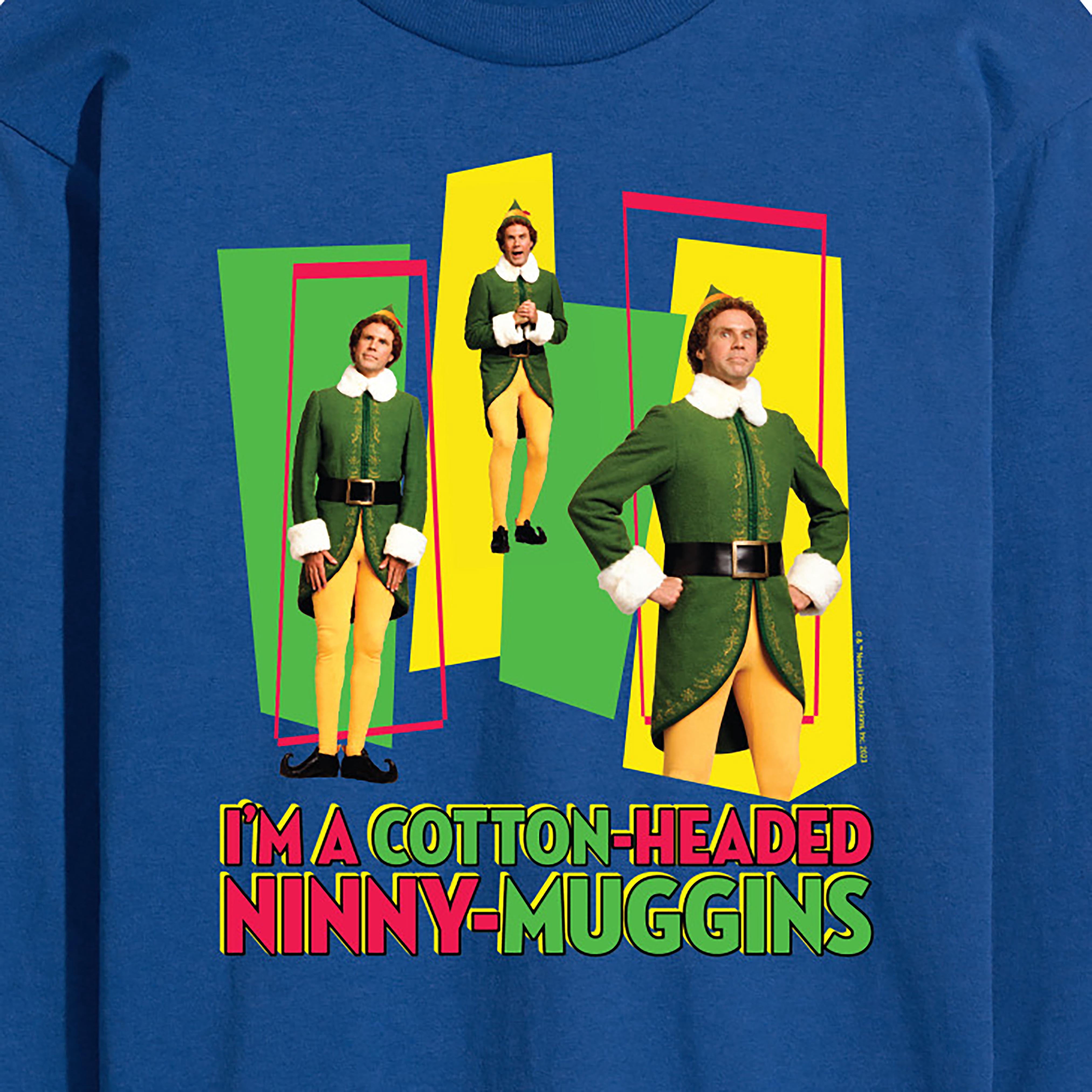 ELF - Christmas Cotton Headed Ninny Muggins - Men's Long Sleeve T-Shirt