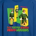 thumbnail image 3 of ELF - Christmas Cotton Headed Ninny Muggins - Men's Long Sleeve T-Shirt, 3 of 5