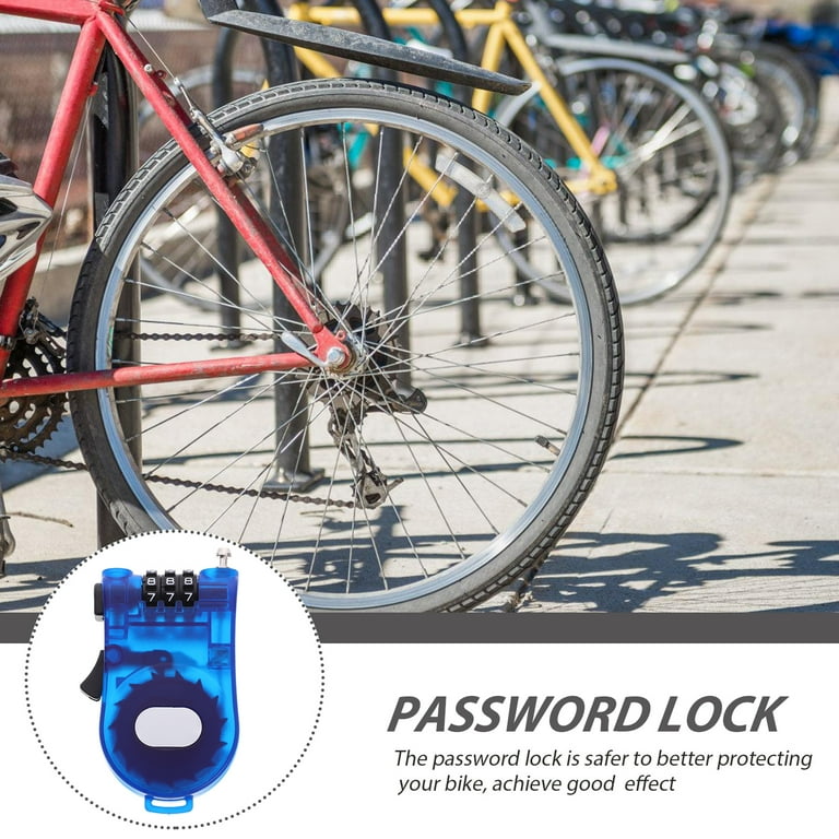 Anti-theft Combination Lock for Scooter Ski Bike Locks Snowboard