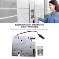 thumbnail image 3 of Cerradura de Cajón de Gabinete de Control Electromagnético de 12V CC Mini Perno Cerradura de Puerta de Resorte Solenoide para Puerta Gabinete Cajón, 3 of 8