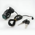 thumbnail image 3 of GJX Ebike Scooter Power Switch Lock Display Thumb Throttle With Key 24-72V Throttle, 3 of 7
