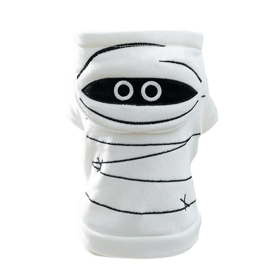 Halloween Mummy Dog Costume, Soft and Comfortable Pet Outfit for Small and Medium Dogs, Easy to Wear, Cute Design Perfect for Parties, Photoshoots, and Holiday Celebrations