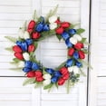 thumbnail image 4 of Independence Day Artificial Wreath Patriotic Day Decorations For National Celebration, 4 of 7