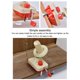 thumbnail image 5 of Bobina de fabricación de bolas de hilo para tejer mantas de ganchillo con mango de máquina, accesorios para el hogar para principiantes Inevent HA009165-00B, 5 of 6
