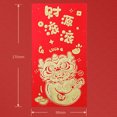 thumbnail image 4 of CSChome Enveloppe Rouge Chinoise Enveloppes Rouges Design Mignon de Dessin Animé Porte-Argent Festif 6 Pcs, 4 of 7