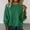Green, variant on Women's Oversized Sweaters 2025 Batwing Long Sleeve Fuzzy Knit Casual Crewneck Pullover Sweater Soft Loose Blouses Fall Outfits Clothes Green M