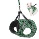 thumbnail image 1 of Methold Arnés para caminar para mascotas, juego de correa, a prueba de Escape, ajustable, suave, chaleco para animales pequeños, cuerda para ropa Ropa para mascotas Verde S Methold PT000095-06, 1 of 6