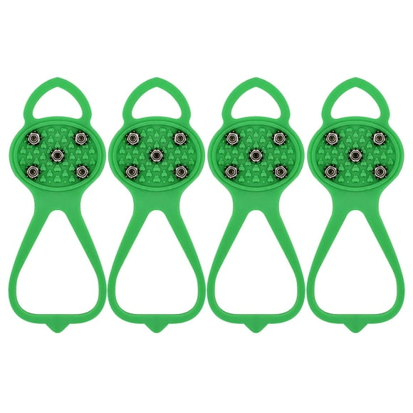 Summer Savings Clearance! Non-Slip Spikes Snow Cleats, Ice Grips Crampons for Hiking Boots, Anti-Skid Covers for Winter Sports, Snow and Ice Walking