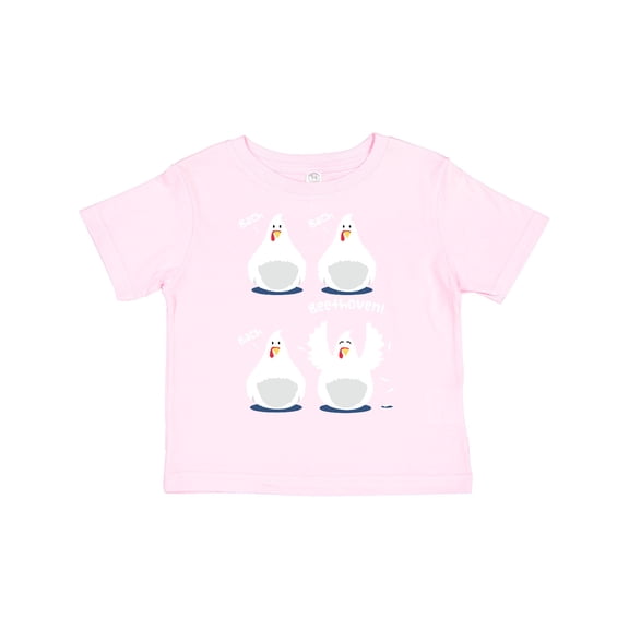 Inktastic Bach Beethoven Funny Chicks Boys or Girls Toddler T-Shirt