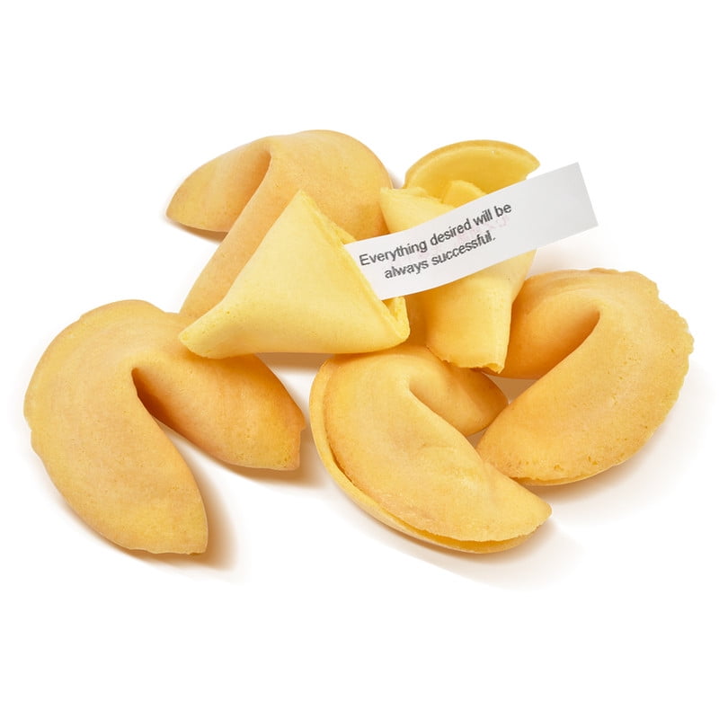 Soeos Fortune Cookies, Individually Packed, 350pcs Crispy Baked Cookies 56 oz