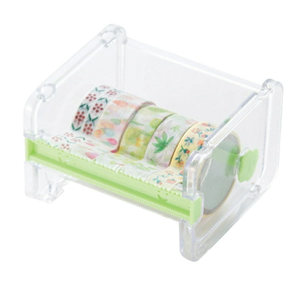 Tape Dispenser Cutter Roll Tape Holder Organizer Desktop DIY Sticker