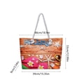 thumbnail image 3 of DefiDgd Large Capacity Beach Bag for Women and Men,Waterproof Sandproof Fashionable Beach Bags Swimming Pool Travel Family Outdoor Shopping Essentials(C), 3 of 6