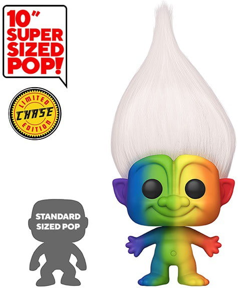 funko pop rainbow troll chase