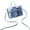 Blue, variant on Boovnll Sling Bag for Men Women Large Capacity Portable Clear Purses for Women & Men-Pvc Messenger Handbag Transparent Crossbody Purse Bag for Concert Sports Events & Amusement Crossbody Bag Sling Bag