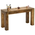 thumbnail image 3 of Fnova 63 Inch Long Narrow Counter Height Bar Table with Thick Top, 300 lbs Bar Table for Kitchen Apartment Home Bar, 3 of 13