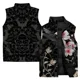 thumbnail image 4 of Chaleco sin mangas con estampado de pájaros simple para hombre, moderno y cómodo, informal y cálido, chaquetas de invierno para hombre, chaleco de viento frío, ropa fresca, 4 of 4