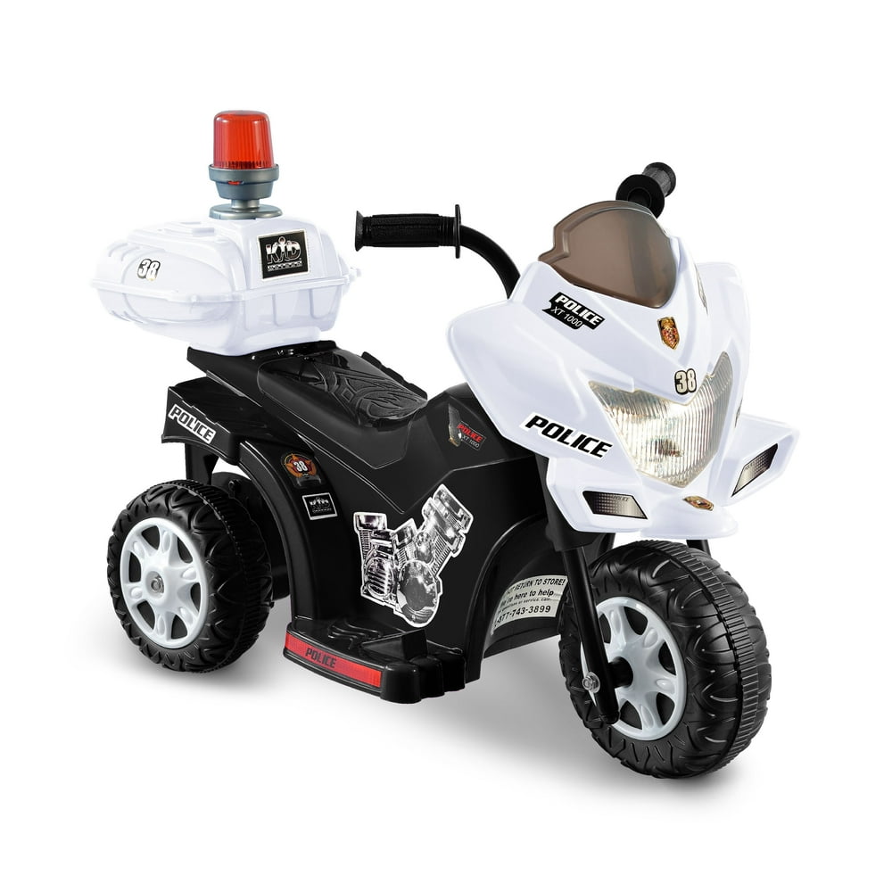Kidz Motorz Lil Patrol 6V Battery Powered Motorcycle