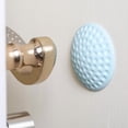 thumbnail image 4 of 4pcs Silent Wall Thickness Football Shape Rubber Fender Protection Pad Wall Sticker Rear Handle Door Lock, 4 of 5