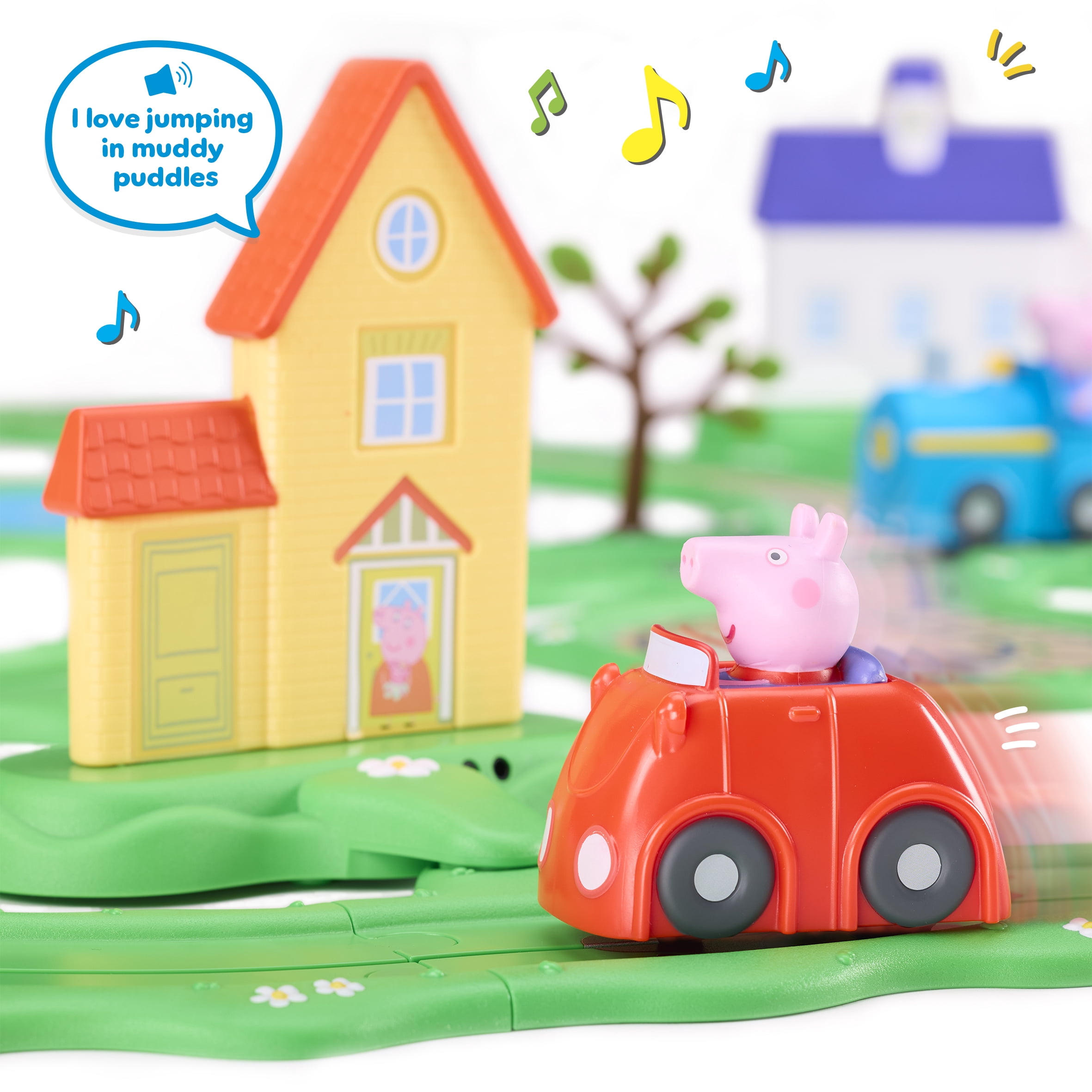 Peppa Pig Whizz-Around Peppa's Great Big World Set
