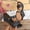 Black, variant on Women's Plus Size Beach Wedge Sandals Open Toe Slides Canvas Fabric Summer Spring Casual Fashion Comfortable Walking Thick Sole Slippers Clearance Sandals for Women