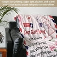 thumbnail image 3 of Girlfriend Gifts, Blanket for Girlfriend, Birthday Gifts for Girlfriend, Anniversary, Valentines Gifts for Girlfriend, I Love You Gifts for Her, Dear Girlfriend Throw Blanket, 60" * 50", 3 of 6