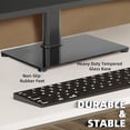thumbnail image 3 of Soporte Universal para TV de Mesa, Base de Vidrio Templado Ajustable en Altura, para Pantallas 17-43 Pulgadas, VESA 200x200, Carga hasta 40kg (TS103), 3 of 7