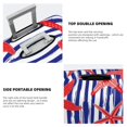 thumbnail image 5 of Easygdp Sea Stars Print Elastic and Washable Suitcase Protective Cover with Hidden Zipper Fits 18-32 inch Luggage -Medium, 5 of 9