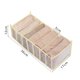 thumbnail image 1 of Organizador De Ropa Plegable Caja De Almacenamiento De Pantalones Vaqueros Interior Cajón Separador Organización, 1 of 4