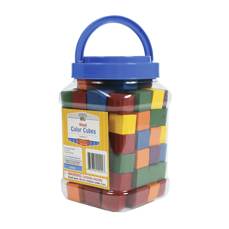 Wooden Colour Cubes™ (Set of 102)