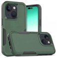 thumbnail image 1 of [PST] iPhone 15 Plus / 14 Plus Hard Case, Dual Layers Heavy Duty Rubber Armor Bumper Hard Case Cover, 1 of 5