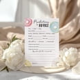 thumbnail image 5 of DONUT Prediction and Advice Cards - Pack of 25 - Doughnut Baby Shower Games, Pink Blue Game, New Parents, Mom & Dad to be, Mommy & Daddy Message, Couples Coed Shower Activity Keepsake Book G850-PDAV, 5 of 8