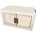 thumbnail image 1 of Closet Organizers and Storage 9.8 Gal, Stackable Storage Bins with Lids, Collapsible Storage Bins, Dual Open Plastic Storage Containers with Wheels for Closet, Dorm Room and Home (1 Pack), 1 of 6