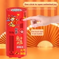 thumbnail image 4 of Máquina de burbujas eléctrica de juguete para niños con pegatina portátil para fiestas, bodas al aire libre Ehuebsd libre de BPA, 4 of 9