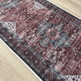 thumbnail image 2 of Custom Size Anti-Slip Printed Medallion Design Runner Rugs ( 11' x 26"), 2 of 6