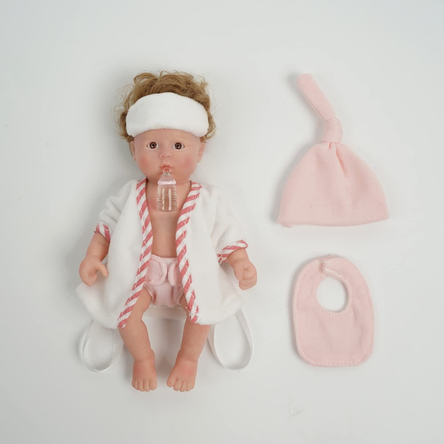  Miaio Reborn Silicone Baby Doll Boy 7 Inch Doll Mini