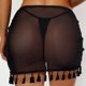 thumbnail image 4 of MKLEKYY Trajes De Baño Mujer Curvy Women Sheer Wrap Knot Waist Skirt Cover Up Skirt Beach Wrap Bikini Shiny Wraps Cover Ups For Swimwear, 4 of 6