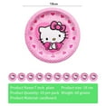 thumbnail image 5 of Suministros para fiestas de niñas con temática de Hello Kitty, vasos de papel, platos, manteles, pancartas para fiestas de cumpleaños infantiles, decoración para bodas, globos, 5 of 5