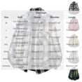 thumbnail image 2 of Yutgune Mens Plus Size Oversized Plaid Flannel Shirt Long Sleeve Loose Button Up Shirt, 2 of 8
