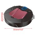 thumbnail image 2 of Nkmbld Household Self-Charging Robotic Vacuum Large Size Household Sweeping Robot Intelligent Mobile Suction Sweeping Drag Spray Machine, Black, 2 of 8