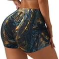 thumbnail image 1 of Balery Forest Meditating Tiger Pantalones cortos de entrenamiento estampados para mujer, sin costuras, ajustados, para gimnasio, yoga, correr, deportes, ejercicio activo, fitness.-Medium, 1 of 8
