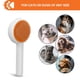 thumbnail image 5 of Cepillo autolimpiante para perros, gatos, herramienta de cepillo para el cuidado de mascotas para mudar y desenredar el cabello, peine para peinar perros de pelo largo y corto, 5 of 5