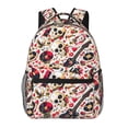 thumbnail image 1 of Disketp Guitar Skull rock Mochila Estampada para Hombre y Mujer – Mochila Ligera Clásica con Múltiples Bolsillos para Universidad, Trabajo y Viajes-One Size, 1 of 5